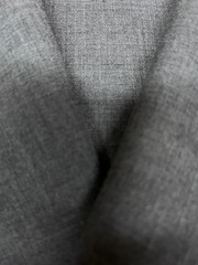$26 for 2 Yards, Heather Med Grey 50%Wool Plain Weave, For Suits & Dress. # 137