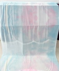 1 yard X 1.45 meter Ombre Chiffon Digital Shading Chiffon Fabric For Wedding