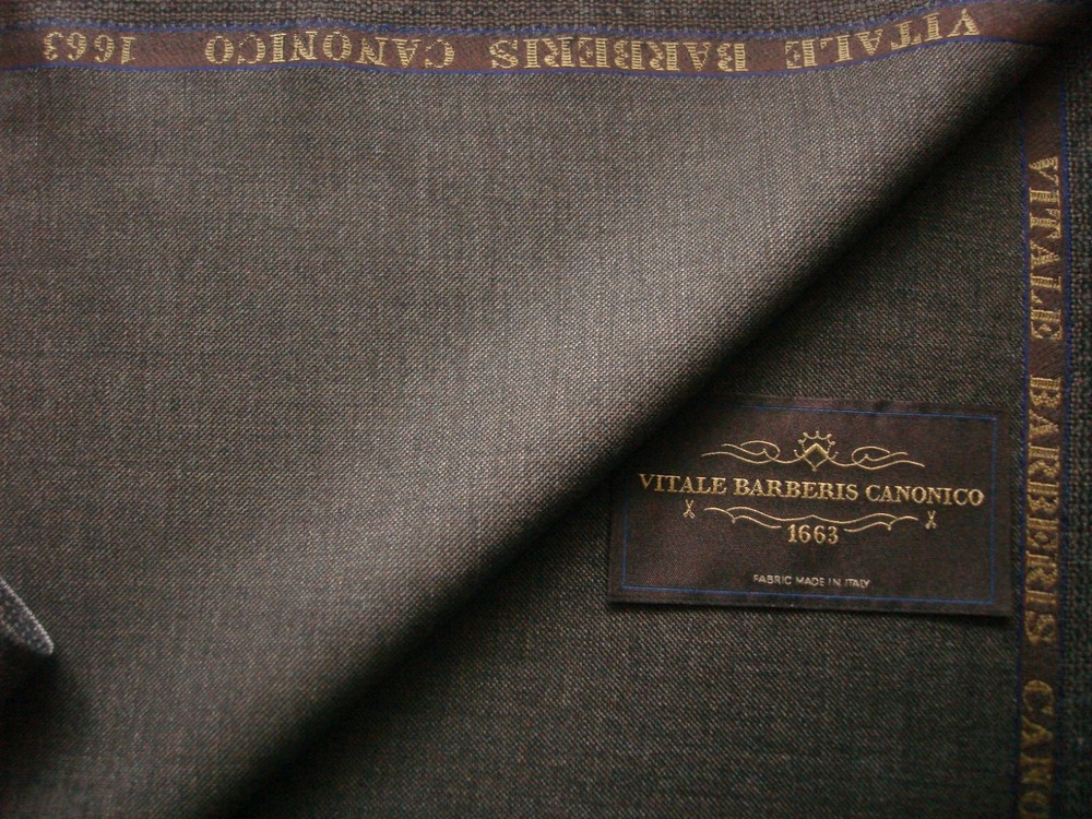 SUPER 110’S WOOL SUITING FABRIC MADE IN ITALY BY: Vitale Barberis Canonico 3.4 m