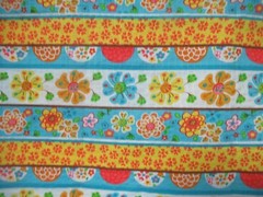 Floral CRINKL Fabric WHITE &BLUE Flowers Design on Cotton Fabric 1Y10 X 44