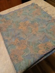 Upholstery Heavy Weight Botanical Design Fabric Earth Tones 7′ X 4′