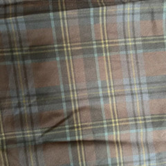 Blue Red Silk Scottish Lining 137cm x 142cm Tailored Fabric