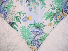 3-1/8Y Scalamandre CorsicaMatelasse Floral Bouquet Drapery Upholstery Fabric