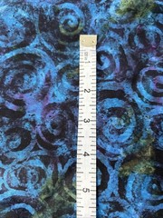 Hobby Lobby Dark Swirls Cotton Quilting Sewing Fabric Midnight Blue 49″ X 42″