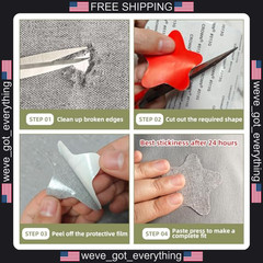 2 Pack Self-Adhesive Linen Fabric Patches for Sofa and Car Repair