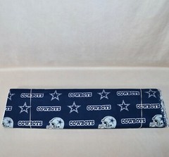 Dallas Cowboys ~ Large Logo Pattern NFL Cotton Fabric 1/4 Yard 9” X 56” New