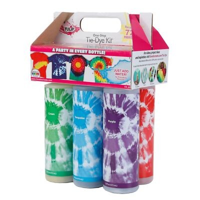 Tie-Dye Kit with 6 Colors and Squeeze Bottles