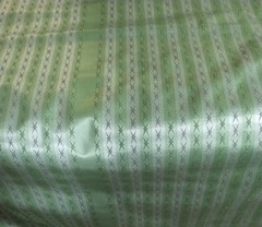 Retro Atomic Star Vinyl Coated Upholstery/Wall Cover Fabric Remnant 66″ Wide NOS