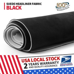 Car Headlining Faux Suede Fabric for Interior Headliner Trim Cards Door80”x60”