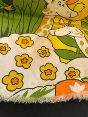 House ‘N Home Fabrics Animal Forest Jungle Drapery Fabric Multi Color 45″x21″