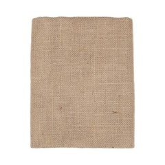 Natural Burlap Fabric Roll 46 Inches Wide x 2 Yards Long Brown Precut Craft