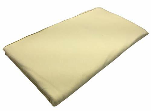 100% Cotton Jersey Long Strip Fabric, 3 Pieces, Each Approx 20×40, Yellow