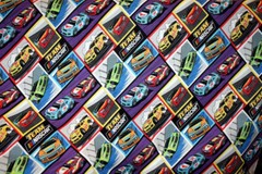 TEAM NASCAR COLORFUL PICTORAL RACING – 100% COTTON FABRIC