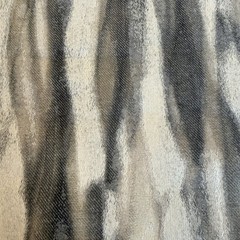Abstract Ikat Upholstery Fabric Taupe Gray Ivory Jacquard Cotton Twill 56×30