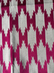 Clarke&Clarke Pemba Fuchsia Designer Fabric Remnant 24″x24″