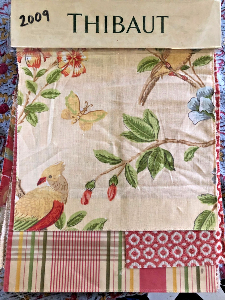 THIBAUT Gatehouse Prints 33 pcs Large Fabric Sample Book
