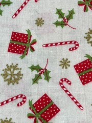 Quilting Fabric Lot – Christmas Holiday Winter, 10 Fat Quarters + 1 FREE!