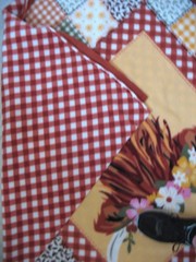 Highland Cow Polar Fleece Blanket FABRIC PANEL SET F&B 63×51″ FARMHOUSE DECOR