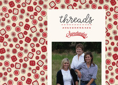 THREADS 55680 11 Red Black Moda Sweetwater