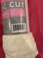 NEW Ivory Off White Stretch Netting Soft Apparel Fabric Lace Floral 2 Yards