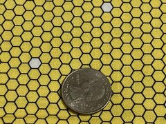 Fabric Honeycomb Bee Full Cotton QT 1/4 Yard 7612-S