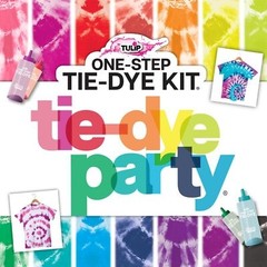 Rainbow Tie-Dye Party Pack with 18 Bottles