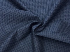 SUNBRELLA 44240-0008 HOUNDSTOOTH INDIGO BLUE PERFORMANCE FABRIC BY YARD 54″W