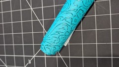 Turquoise Western faux leather vinyl 12″ x 54″ rolls sewing embroidery purses