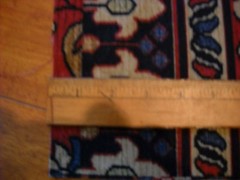Ralph Lauren POET’S SOCIETY RUG Euro Panels FABRIC (4) 27 1/2″ w X 27″l NEW