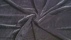 3′ Triple Plush Velvet Fabric BLACK 45″ wide Acetate/Nylon CRAFTS COSTUMES DECOR