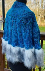 Lucci Yarns NewFauxFur 62 X 5Designer Fabric StripUnit of 1 BrownAccessory Craft