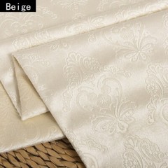 1M Embossed Velvet Fabric Floral Solid Soft Home Car Upholstery Decor Cloth DIY