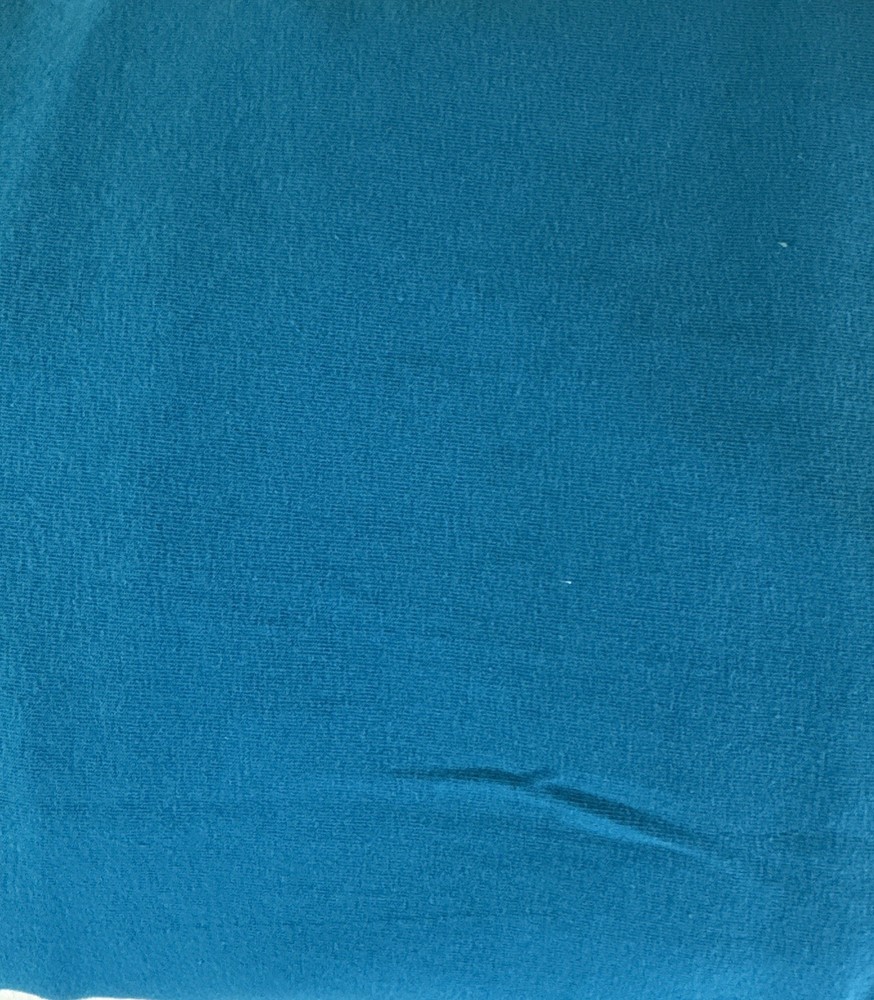 Ocean Blue Jersey Fabric, Unbranded, 1 Yard 15 Inches