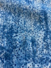 Merchant & Mills Indigo Organic Indian Cotton Hand Block Print MONSOON DAISY 43″