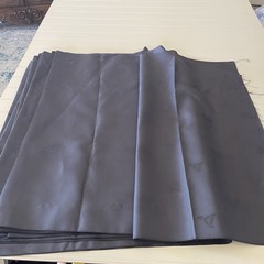 SILK GRAY FABRIC 6 Yards x 22 Inches Wide or 216 Inches x 22 Wide