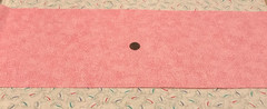 Tonal Pink * Vines * Fabric Traditions * 100% Cotton Remnant * 8″ x 22″