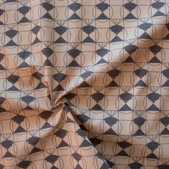 1/2 Yard Organic Cotton – End Papers | Chickadee Driftwood by Charley Harper