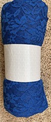 Stone harbor Blue floral 2 Yard Net Fabric Cut NEW