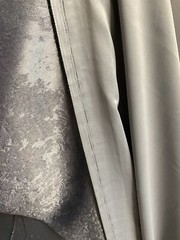 Blackout Drapery Lining Fabric Sold by Yard 118” wide – Silver / Gray