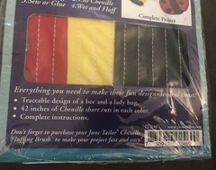 June Tailor Chenille Quick Kits “Critters Fly” Complete Project Craft Kit NEW