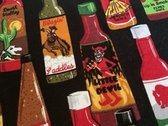 Cotton Fabric Spicy Tabasco 42”X 28”216