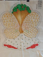 Spring Mills Christmas Angel Pillow Project Panels, Pattern 7568, VTG 1986