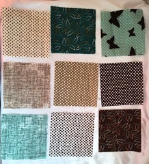 56 Pieces Cotton Fabric Charm 5″x5″ Cuts Multicolor Quilting Crafting Sewing
