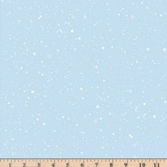 Frost & Fable Snowy Texture Lt blue 05804 LB 100% Cotton Fabric by the half yd