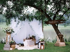 10 Yards 58″ Solid Color Chiffon Fabric Sheer Bridal Wedding Backdrop Blush
