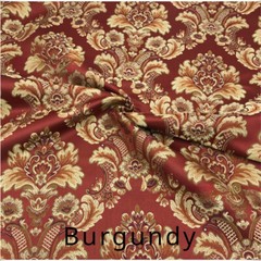 Brocade Fabric Baroque Jacquard Material Craft Floral for Tablecloth Upholstery