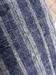 Vintage Handwoven Fabric Bundle Plaid Stripe Primitive Patchwork Cotton 10 pcs