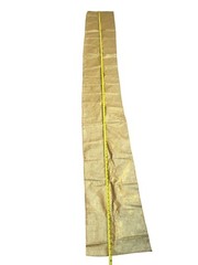 -Long Gold Shimmering Fabric Runner for Events or Home Décor