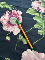 Authentic Oscar de la Renta luxury dress Fabric. Made in Italy