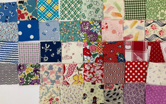 QUILTING 2″ x 2″ SQUARES IN A CUBE- YOUR CHOICE OF SET 1. 2 OR 3
